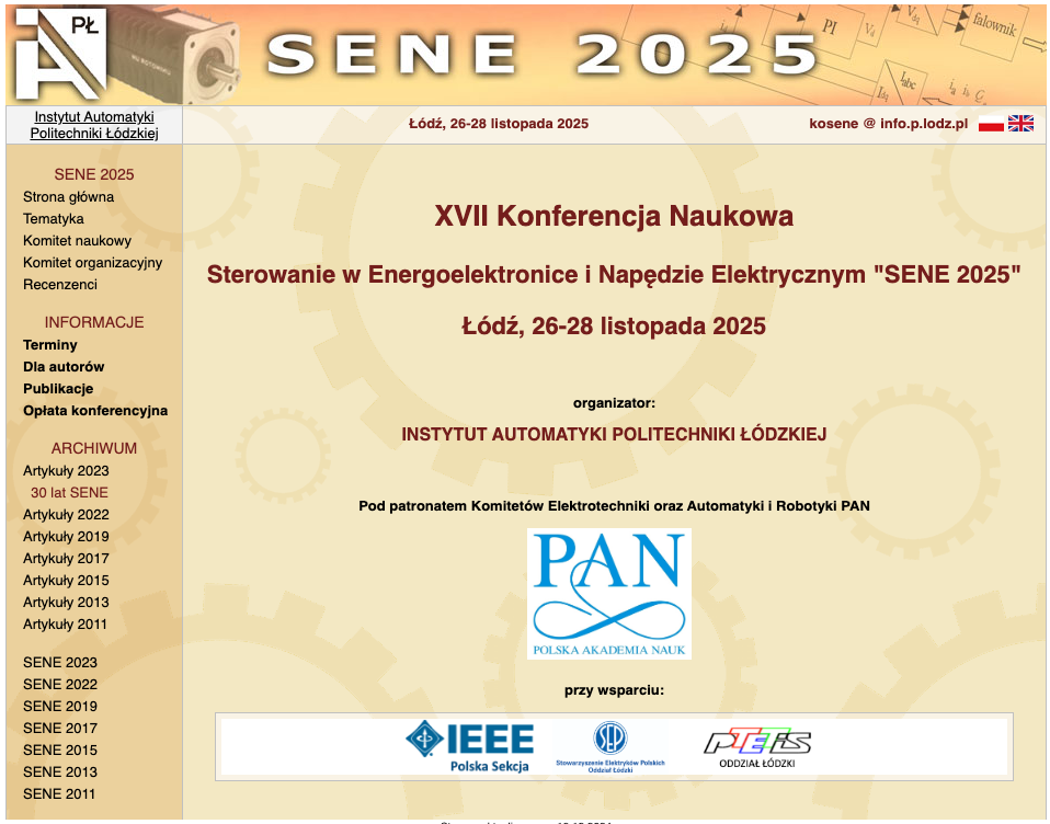 SENE 2025